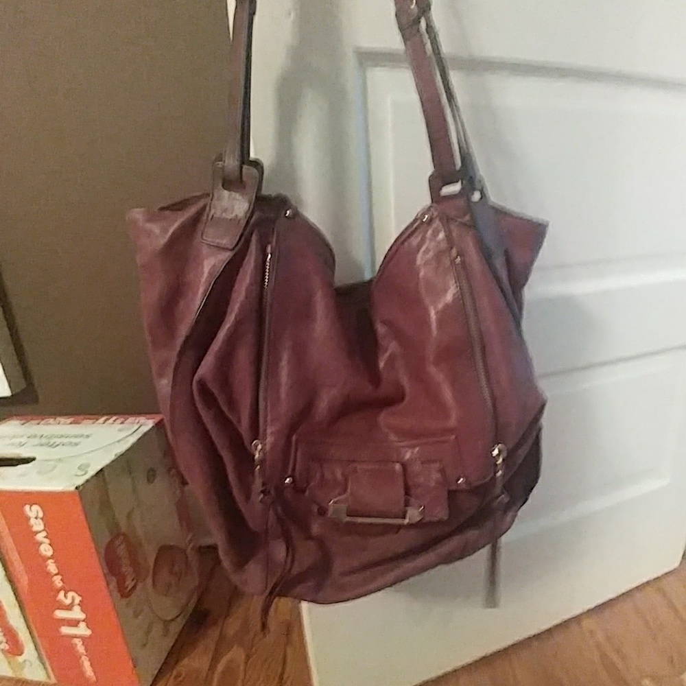 Raspberry Kooba Zoey Bag